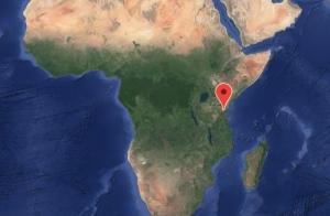 Location of the Usambara Biodiversity Conservation project in Tanzania